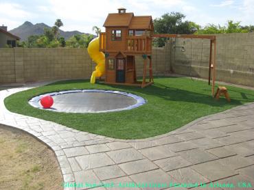 Artificial Grass Photos: Artificial Turf Installation Pasco, Washington Playground Flooring, Backyard