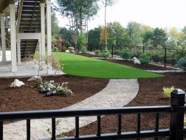 Artificial Grass Photos: Synthetic Grass Salmon Creek, Washington Landscape Rock, Backyard Garden Ideas