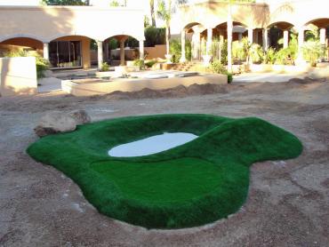 Artificial Grass Photos: Synthetic Grass Warden, Washington Putting Green Flags, Commercial Landscape